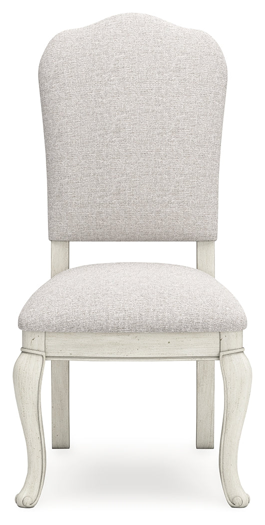 Arlendyne Antique White Dining Chair, Set of 2