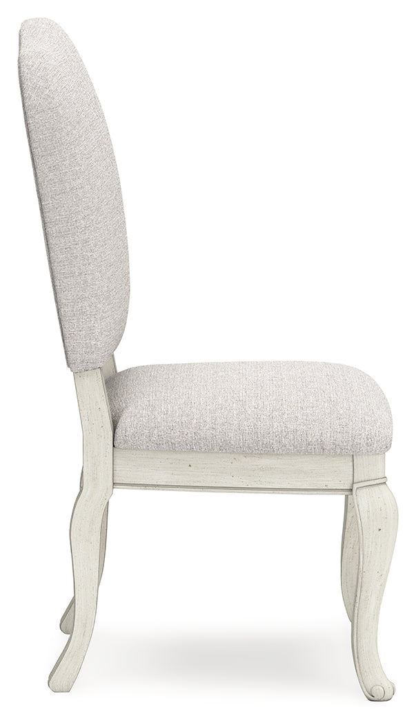 Arlendyne Antique White Dining Chair, Set of 2