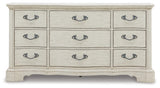 Arlendyne Antique White Dresser by Ashley at Eve Furniture