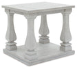 Arlendyne Antique White End Table by Ashley at Eve Furniture