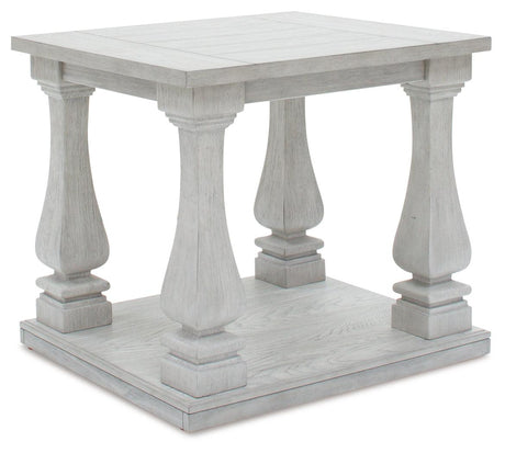 Arlendyne Antique White End Table by Ashley at Eve Furniture