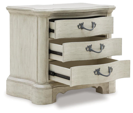 Arlendyne Antique White Nightstand by Ashley at Eve Furniture