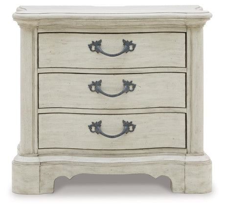 Arlendyne Antique White Nightstand by Ashley at Eve Furniture