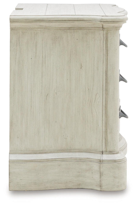 Arlendyne Antique White Nightstand by Ashley at Eve Furniture