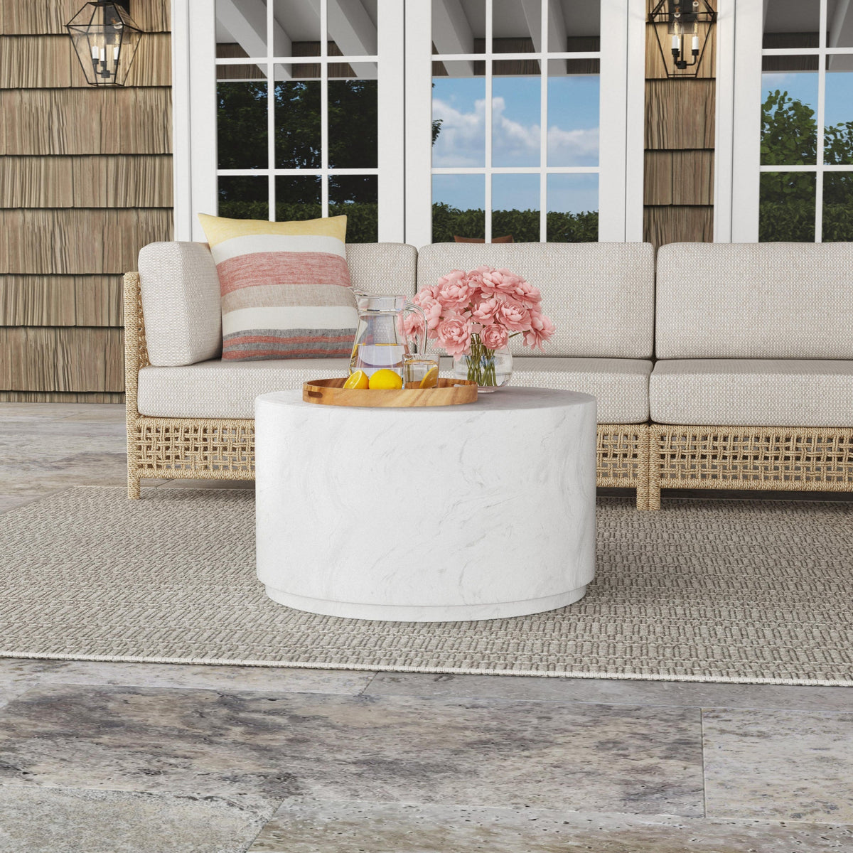 Arlette Outdoor Coffee Table by Classic Home at Eve Furniture