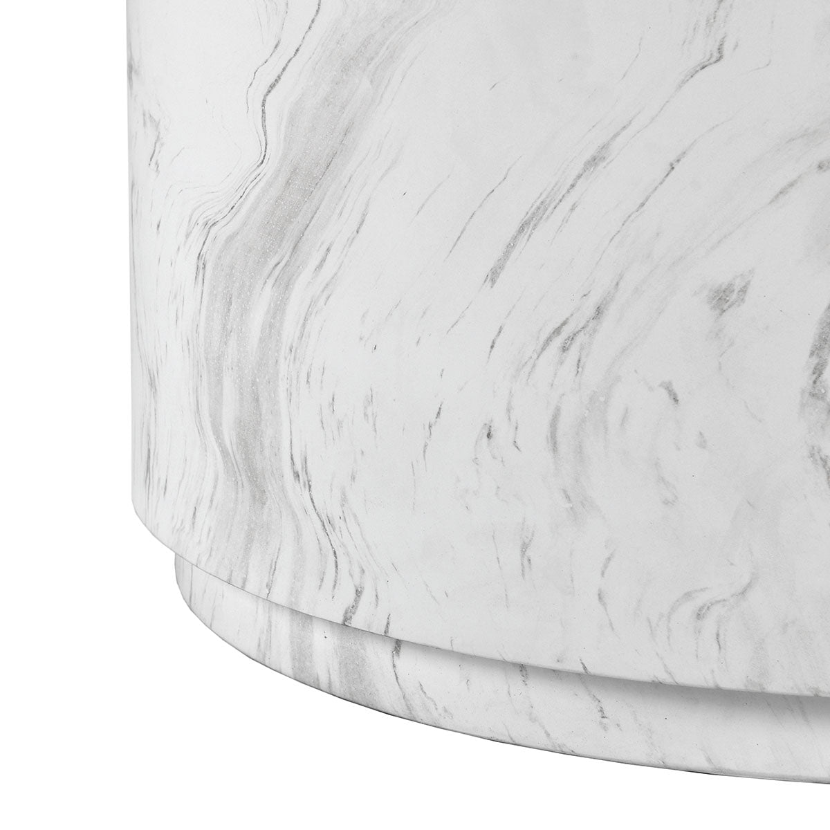 Arlette White Outdoor Round Coffee Table by Classic Home at Eve Furniture