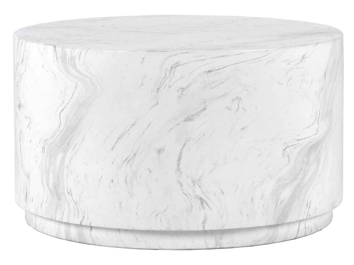 Arlette White Outdoor Round Coffee Table by Classic Home at Eve Furniture