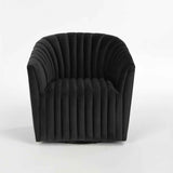 Arline Gray Swivel Accent Chair by Classic Home at Eve Furniture