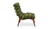 Arlo Accent Chair Dark Green by Moe's Home at Eve Furniture
