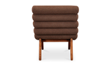 Arlo Accent Chair - Deep Brown by Moe's Home at Eve Furniture