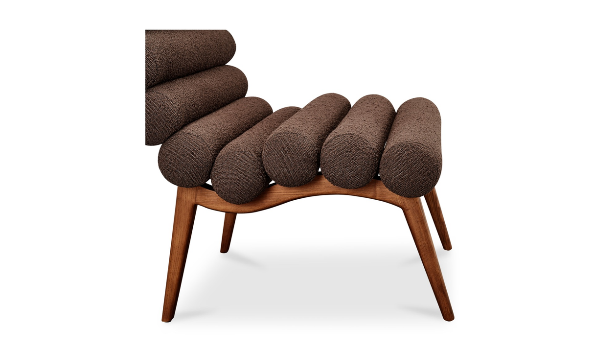 Arlo Accent Chair - Deep Brown by Moe's Home at Eve Furniture