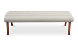 Arlo Bench - Off White by Moe's Home at Eve Furniture