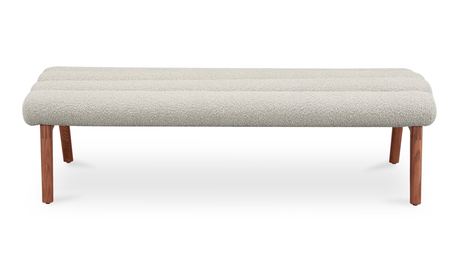 Arlo Bench - Off White by Moe's Home at Eve Furniture