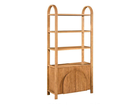 Arlo Brown Bookshelf by Crestview at Eve Furniture