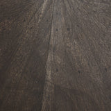 Arlo Brown Wood W/Black Metal End Table by Mercana at Eve Furniture