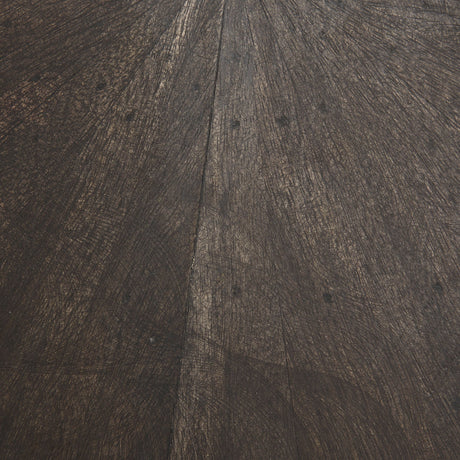 Arlo Brown Wood W/Black Metal End Table by Mercana at Eve Furniture