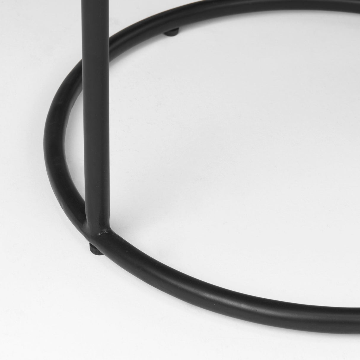 Arlo Brown Wood W/Black Metal End Table by Mercana at Eve Furniture