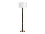 Arlo Brown/Gold Floor Lamp by Crestview at Eve Furniture