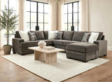 Arlo Charcoal Reversible Sectional by Happy Homes at Eve Furniture