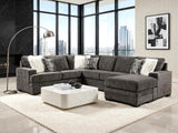 Arlo Charcoal Reversible Sectional by Happy Homes at Eve Furniture