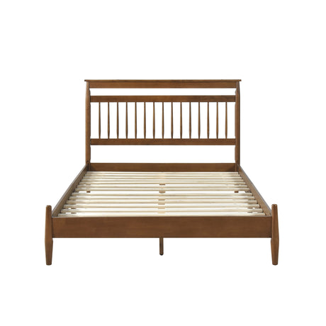 Arlo Chestnut Eastern King Platform Bed by Homelegance at Eve Furniture
