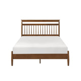 Arlo Chestnut Eastern King Platform Bed by Homelegance at Eve Furniture