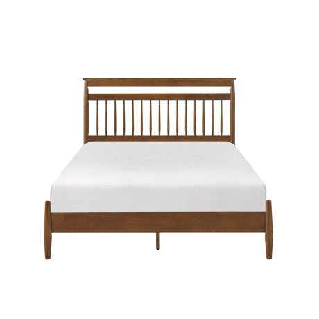 Arlo Chestnut Eastern King Platform Bed by Homelegance at Eve Furniture