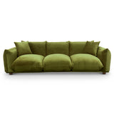 Archer Olive Green Velvet Sofa