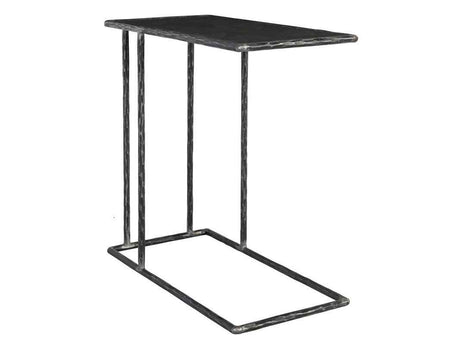 Arlo Stone/Iron Accent Table by Classic Home at Eve Furniture