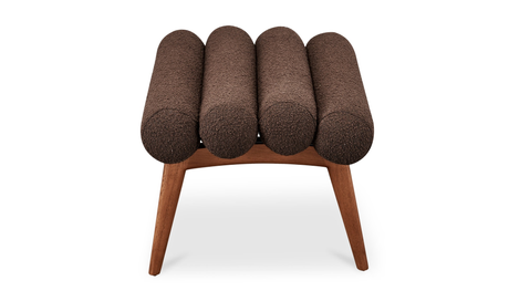 Arlo Stool - Deep Brown by Moe's Home at Eve Furniture