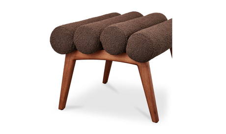 Arlo Stool - Deep Brown by Moe's Home at Eve Furniture