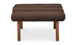 Arlo Stool - Deep Brown by Moe's Home at Eve Furniture