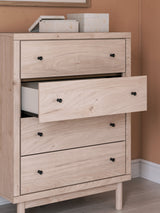 Arloster Tan Chest of Drawers by Ashley at Eve Furniture