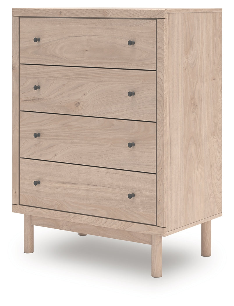 Arloster Tan Chest of Drawers by Ashley at Eve Furniture