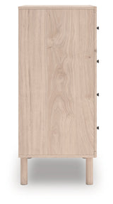 Arloster Tan Chest of Drawers by Ashley at Eve Furniture