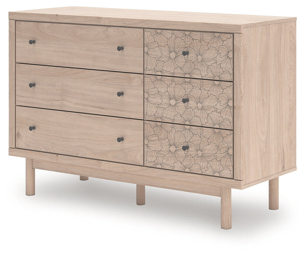 Arloster Tan Dresser by Ashley at Eve Furniture