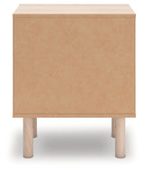 Arloster Tan Nightstand by Ashley at Eve Furniture