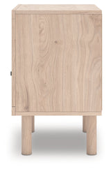 Arloster Tan Nightstand by Ashley at Eve Furniture