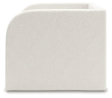 Arloster Tan/White Full Upholstered Day Bed with Storage by Ashley at Eve Furniture