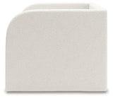 Arloster Tan/White Twin Upholstered Day Bed with Storage by Ashley at Eve Furniture
