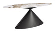 Armana White & Brown Dining Table by Zuomod at Eve Furniture