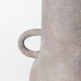 Armani 10.4H Brown-Gray Double Ear Ceramic Vase by Mercana at Eve Furniture