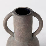 Armani 6.7H Brown-Gray Double Ear Vase by Mercana at Eve Furniture