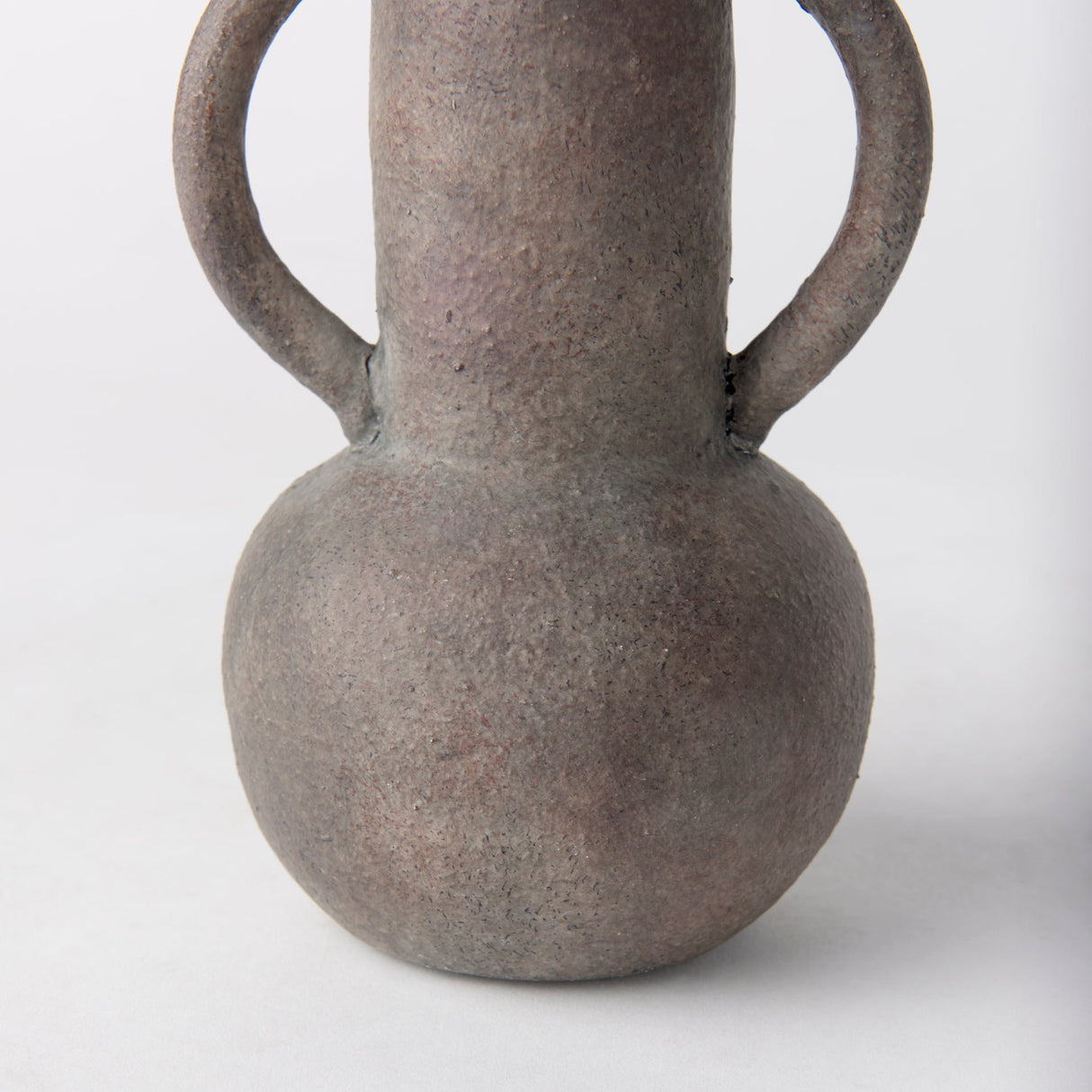 Armani 6.7H Brown-Gray Double Ear Vase by Mercana at Eve Furniture