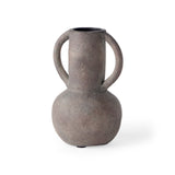Armani 6.7H Brown-Gray Double Ear Vase by Mercana at Eve Furniture