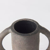 Armani Brown-Gray Double Ear Vase by Mercana at Eve Furniture