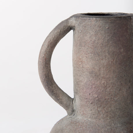 Armani Brown-Gray Double Ear Vase by Mercana at Eve Furniture