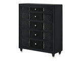 Armany Black Chest by Crown Mark at Eve Furniture