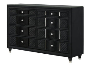 Armany Black Dresser by Crown Mark at Eve Furniture