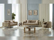 Armoni 3-pieces (Sofa & Loveseat & Chair) Livingroom Set in Beige